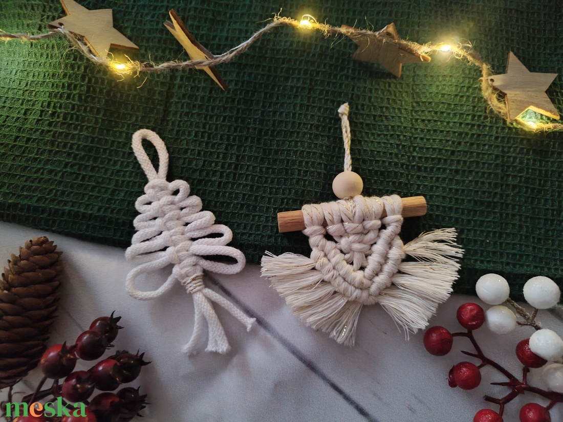 Karácsonyfa díszek - karácsony - karácsonyi lakásdekoráció - karácsonyfadíszek - Meska.hu