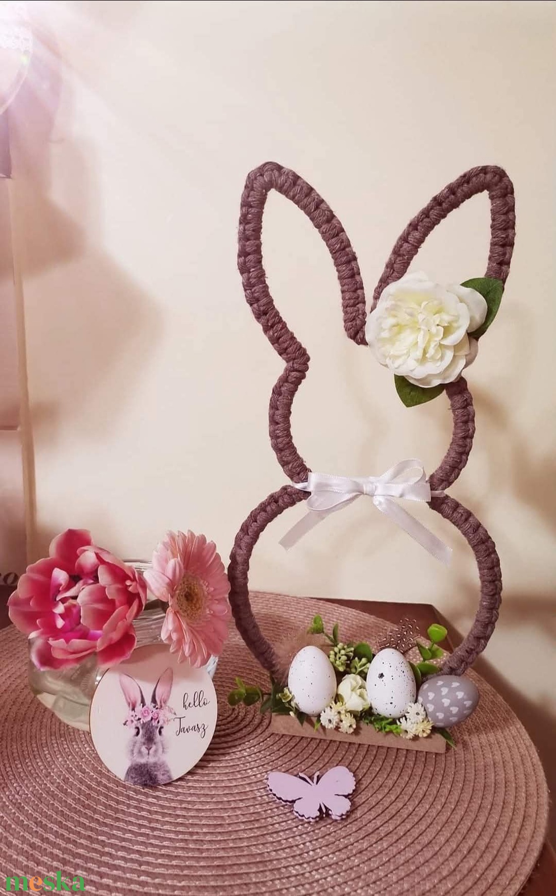 Húsvéti asztali dísz  - ünnepi díszek, dekorációk - húsvéti díszek és dekorációk - húsvéti asztaldíszek - Meska.hu