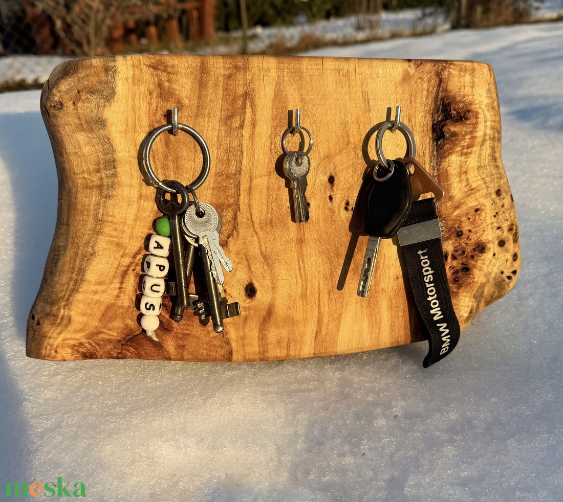 Fali kulcstartó - fa - otthon & életmód - dekoráció - fali és függő dekoráció - fali kulcstartó - Meska.hu