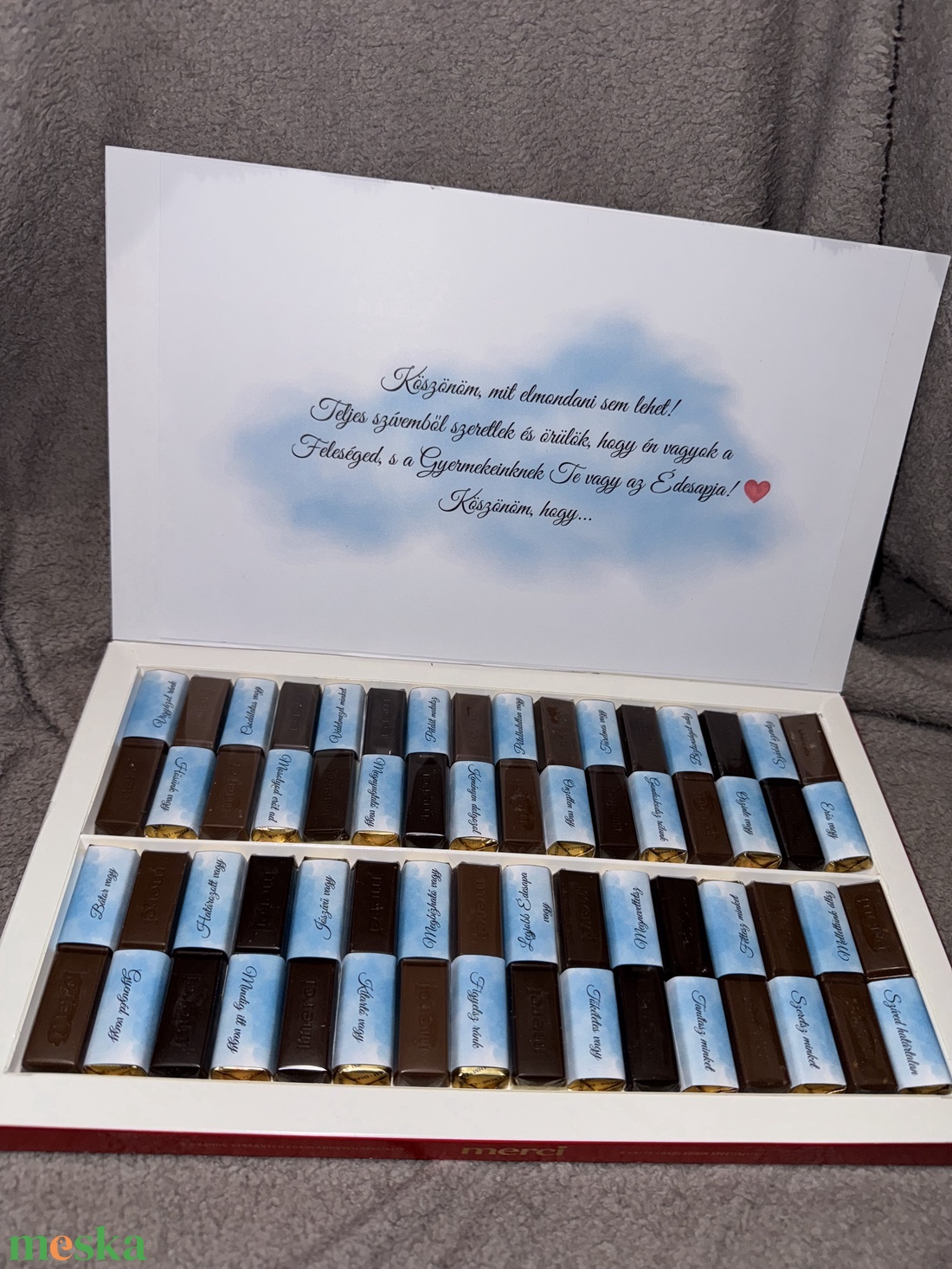 Merci csokoládé - élelmiszer - édesség - kézműves csokoládé - Meska.hu