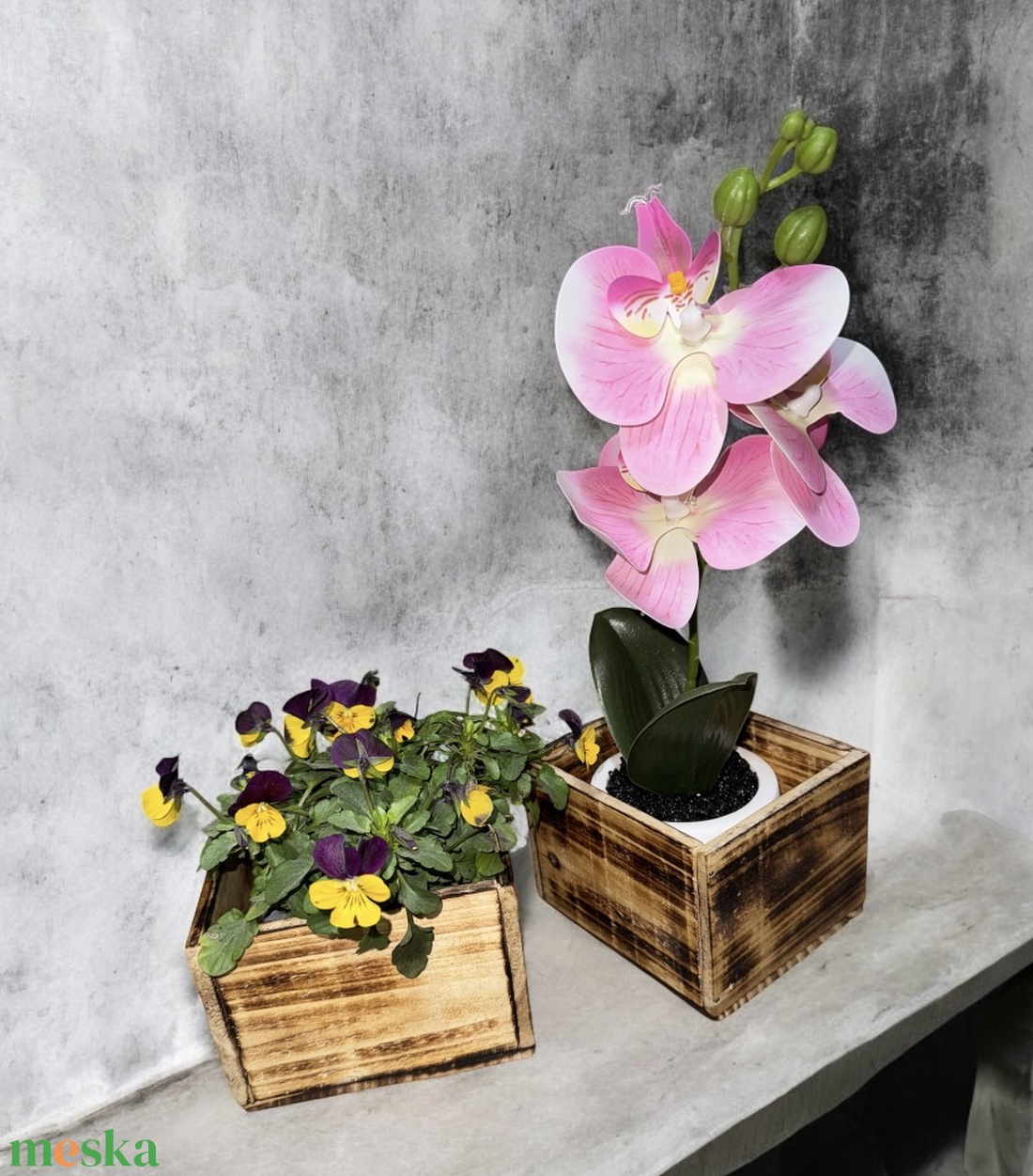 Virágkaspó - otthon & életmód - virágdekoráció - virágtartó - kaspó - Meska.hu