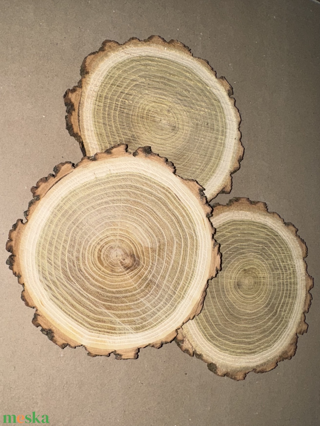 Fa korong - dekorációs alap - kellékek & szerszámok - hobby fa alapanyag - fakorong - Meska.hu
