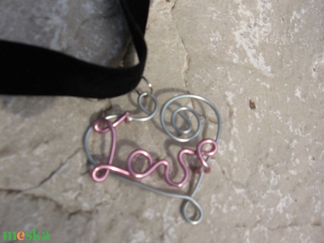 Love nyakpánt, nyaklánc - ékszer - nyaklánc - nyakpánt, gallér - Meska.hu