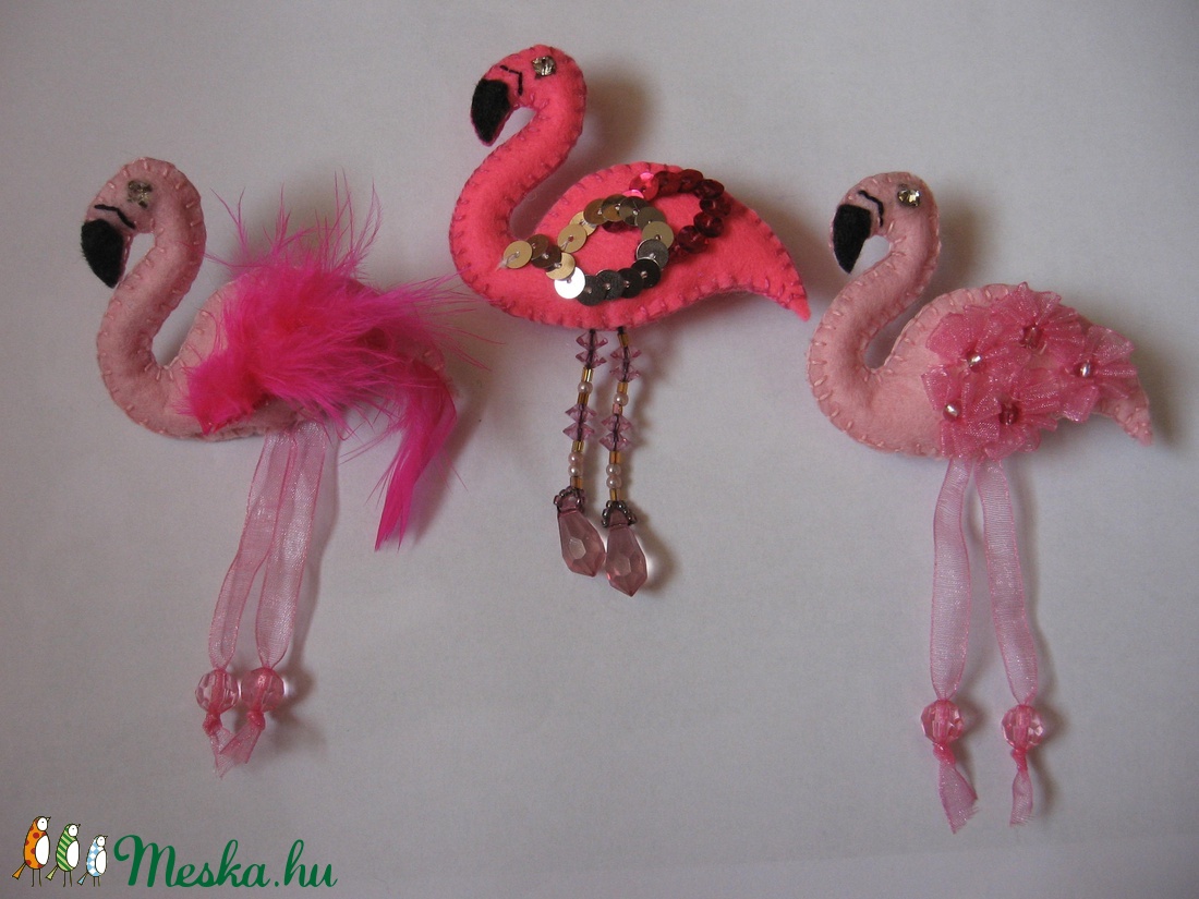 Újragondolt flamingók - - Meska.hu Újragondolt flamingók - - Meska.hu