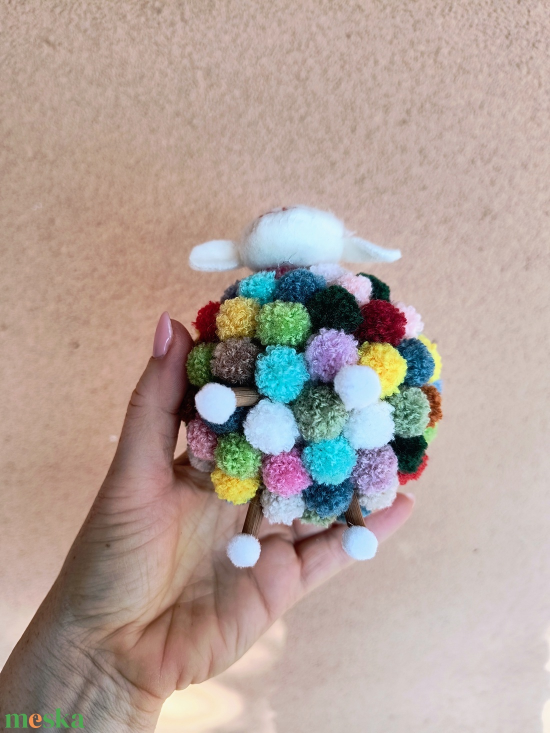 Húsvéti bárány  - ünnepi díszek, dekorációk - húsvéti díszek és dekorációk - húsvéti asztaldíszek - Meska.hu