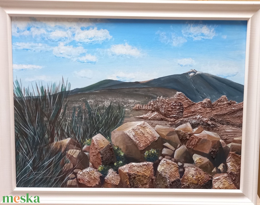 Teide - művészet - festmény - akril - Meska.hu Teide - művészet - festmény - akril - Meska.hu