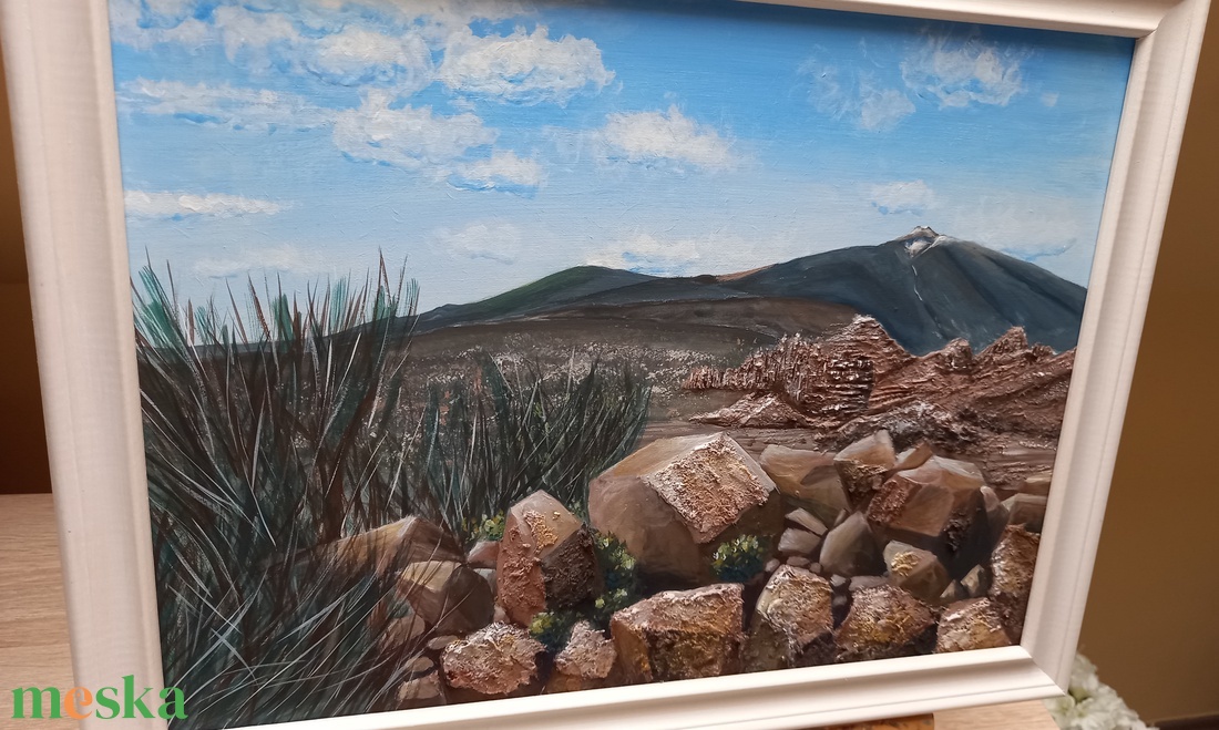 Teide - művészet - festmény - akril - Meska.hu Teide - művészet - festmény - akril - Meska.hu
