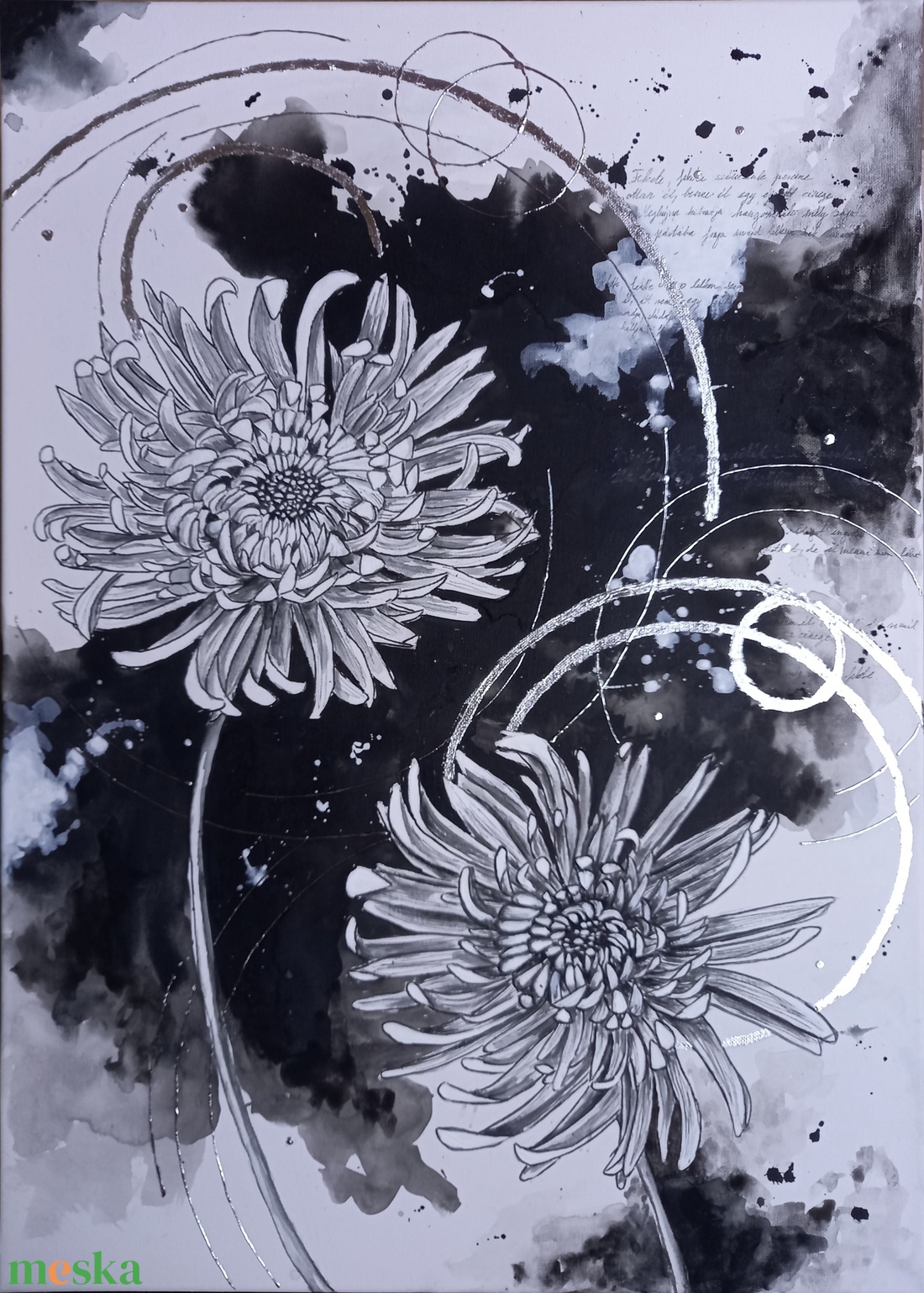 Emlékszem Rád! 2. - művészet - festmény - festmény vegyes technika - Meska.hu