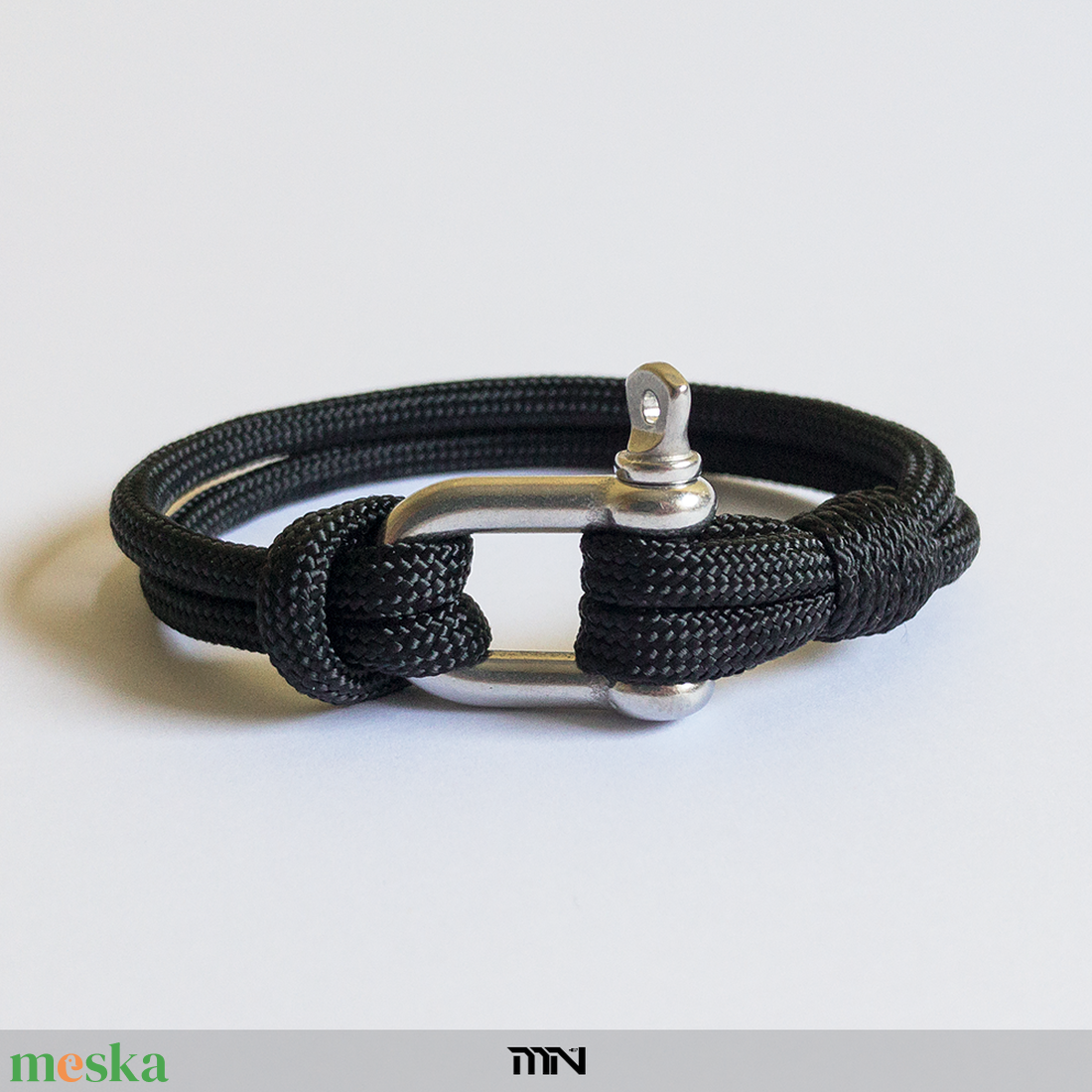 SM-01 B karkötő (550 Paracord Type III.) #techwear - ékszer - karkötő - fonott karkötő - Meska.hu