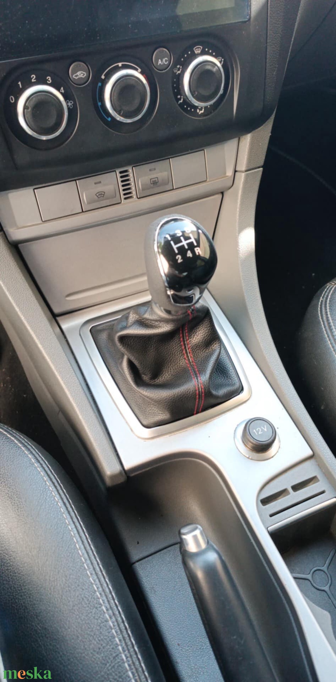 Ford Focus MK2  bőr váltószoknya - otthon & életmód - autó - autós váltószoknya - Meska.hu