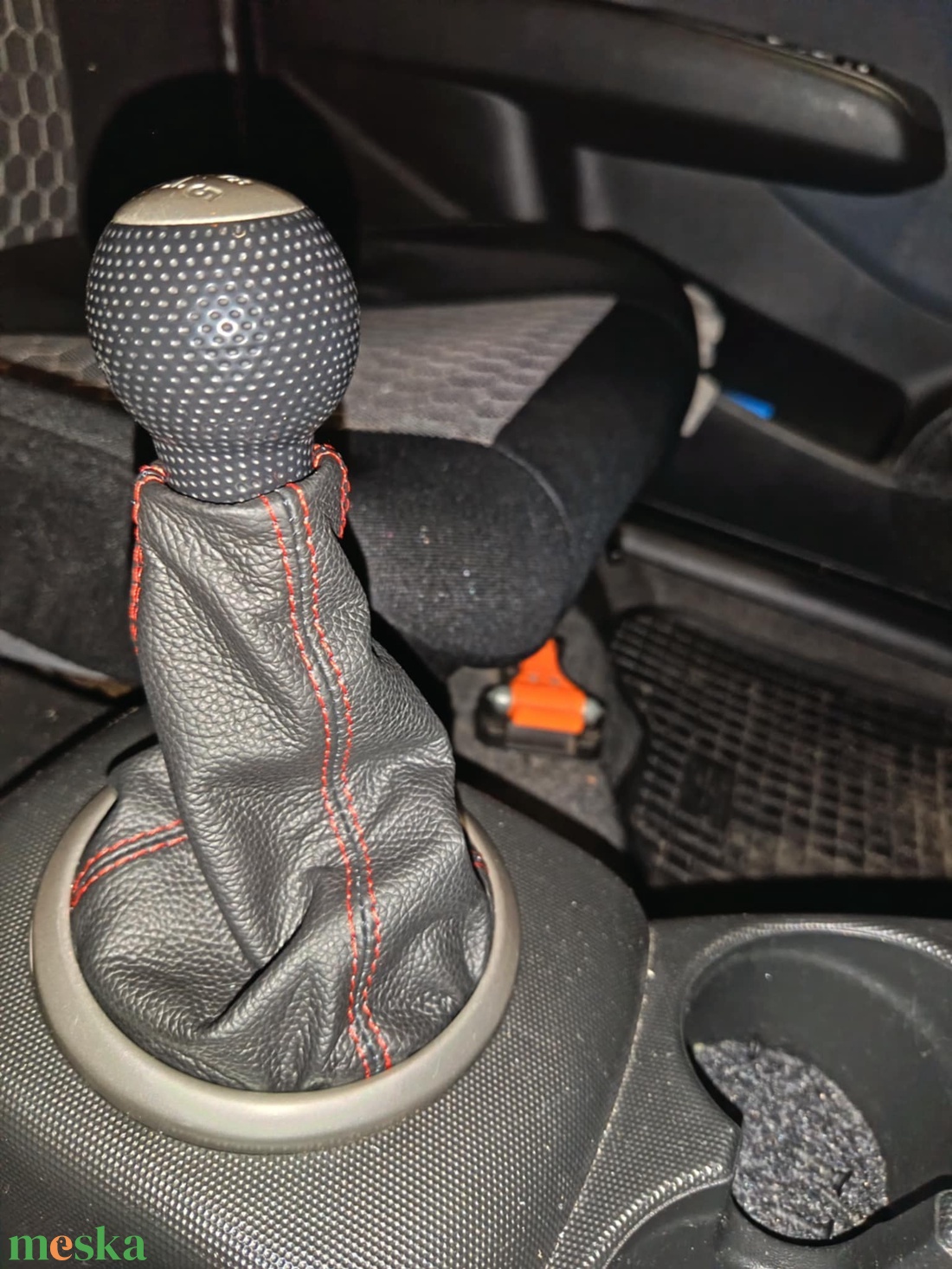 Honda Jazz 2001-2008 bőr váltószoknya - otthon & életmód - autó - autós váltószoknya - Meska.hu