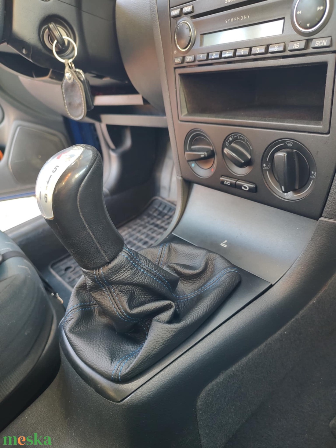 Skoda Octavia MK1 bőr váltószoknya - otthon & életmód - autó - autós váltószoknya - Meska.hu