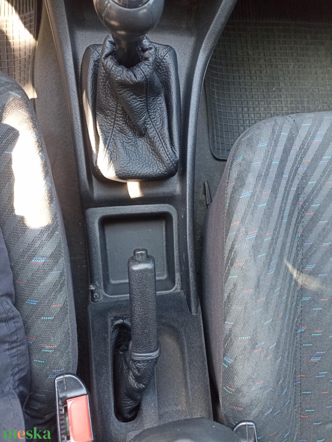 Opel Corsa B bőr váltószoknya - otthon & életmód - autó - autós váltószoknya - Meska.hu