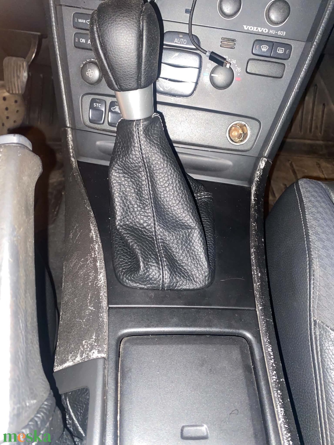 Volvo V70 bőr váltószoknya - otthon & életmód - autó - autós váltószoknya - Meska.hu