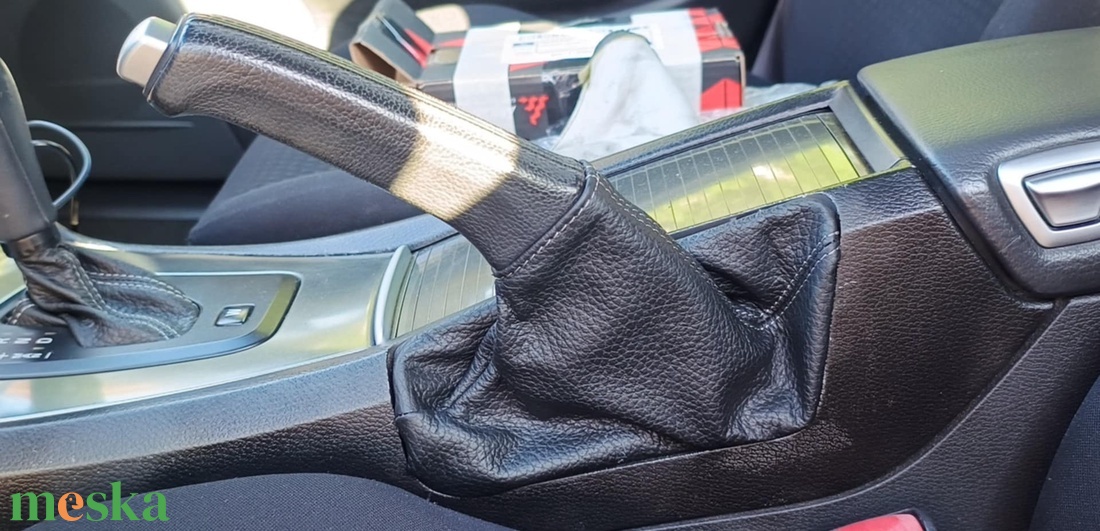 Volvo V70 bőr váltószoknya - otthon & életmód - autó - autós váltószoknya - Meska.hu