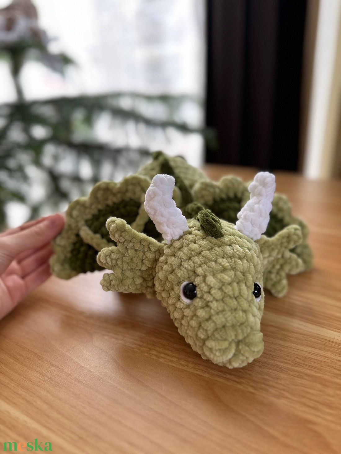 Zizi a sárkány - játék & sport - plüssállat & játékfigura - plüss sárkány - Meska.hu