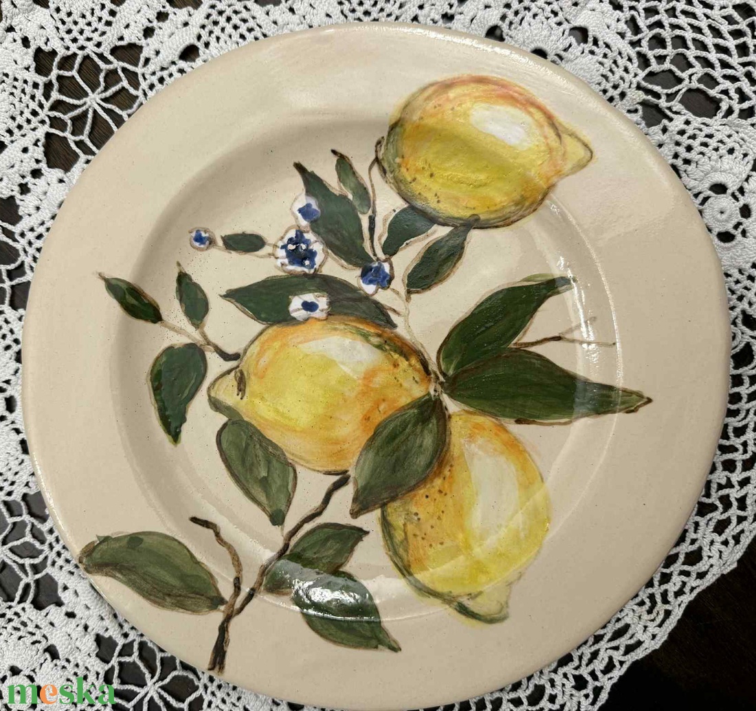 Tálaló tányér - otthon & életmód - konyhafelszerelés, tálalás - tálalás - tányér & étkészlet - Meska.hu