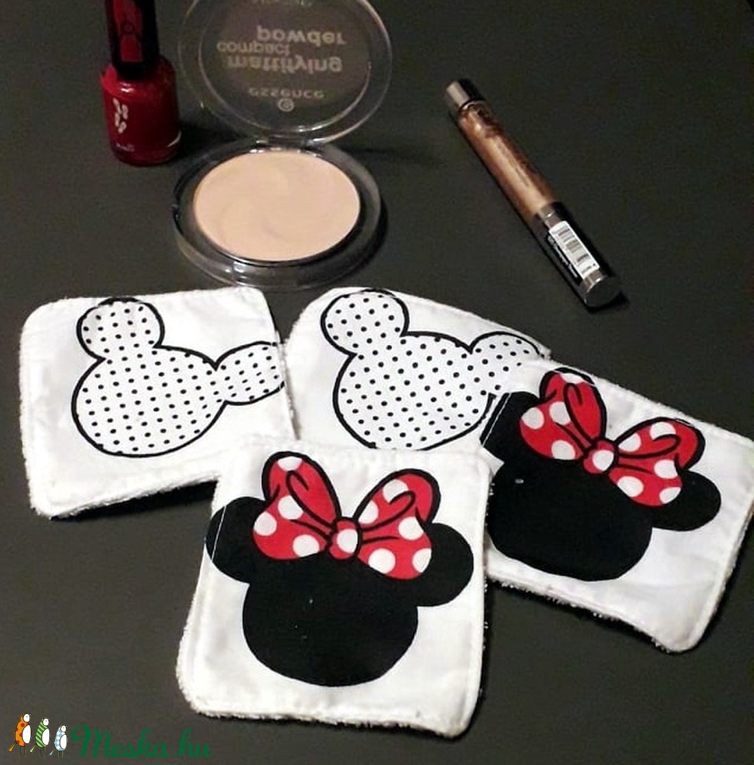 Minnie-s arctisztító párnácska - szépségápolás - arcápolás - arctisztító korong - Meska.hu Minnie-s arctisztító párnácska - szépségápolás - arcápolás - arctisztító korong - Meska.hu