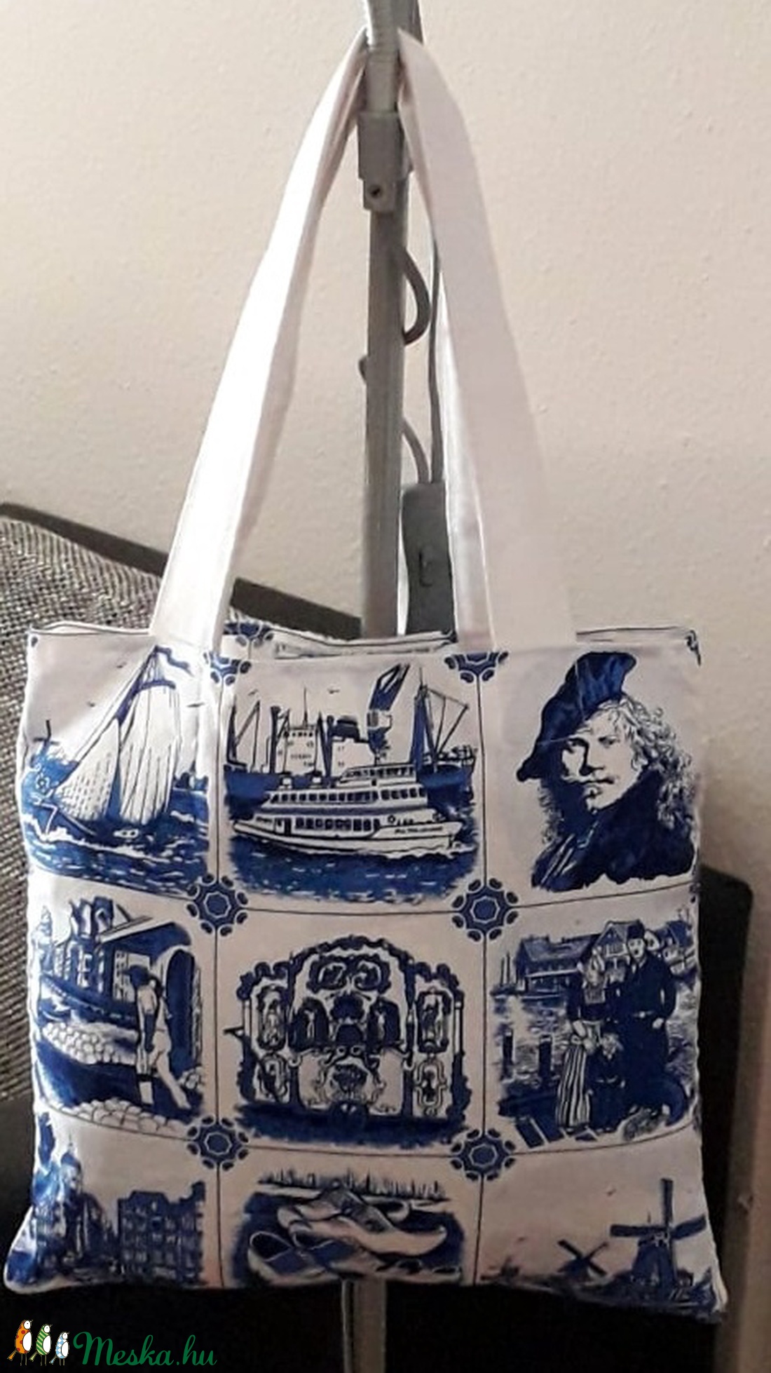 Hollandiás szatyor - táska & tok - bevásárlás & shopper táska - shopper, textiltáska, szatyor - Meska.hu Hollandiás szatyor - táska & tok - bevásárlás & shopper táska - shopper, textiltáska, szatyor - Meska.hu