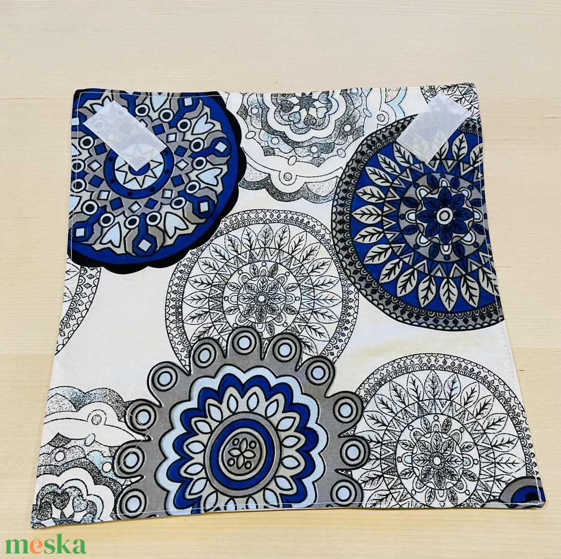 Mandalás újraszalvéta - táska & tok - uzsonna- & ebéd tartó - szendvics csomagoló - Meska.hu