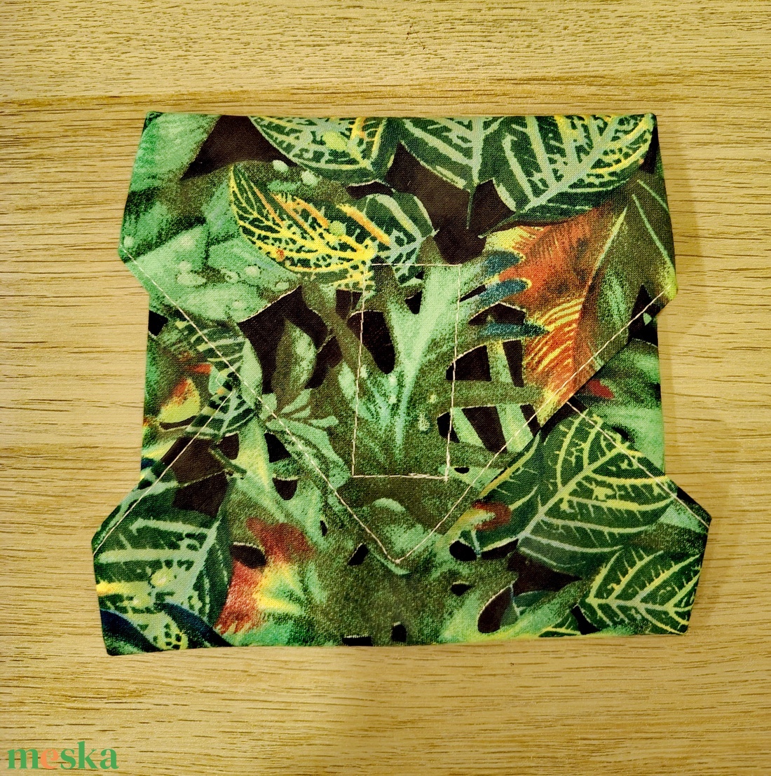 Növényes  újraszalvéta - táska & tok - uzsonna- & ebéd tartó - szendvics csomagoló - Meska.hu Növényes  újraszalvéta - táska & tok - uzsonna- & ebéd tartó - szendvics csomagoló - Meska.hu