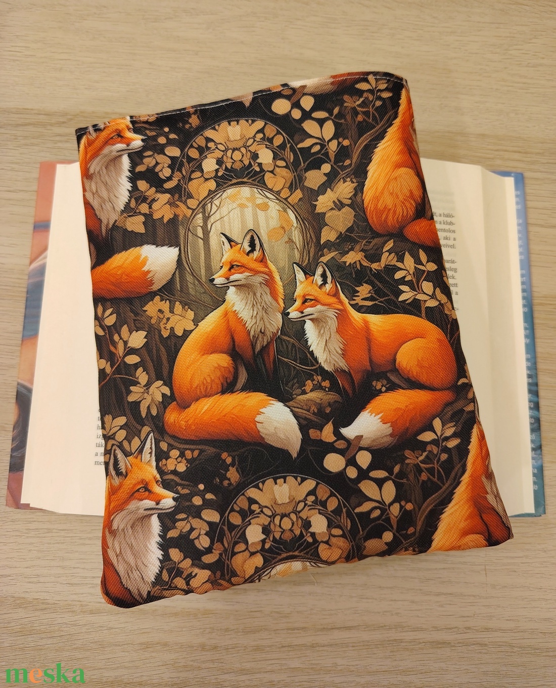 Vízhatlan ölelhető könyvtok (rókás)) - könyv & zene - könyvtok - Meska.hu