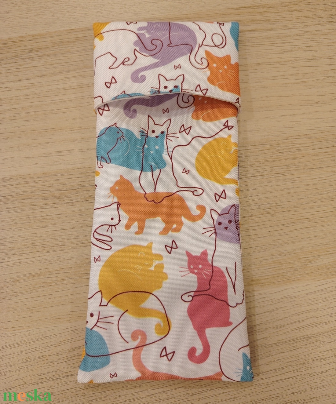 Cicás evőeszköz tartó - táska & tok - uzsonna- & ebéd tartó - evőeszköz tartó - Meska.hu