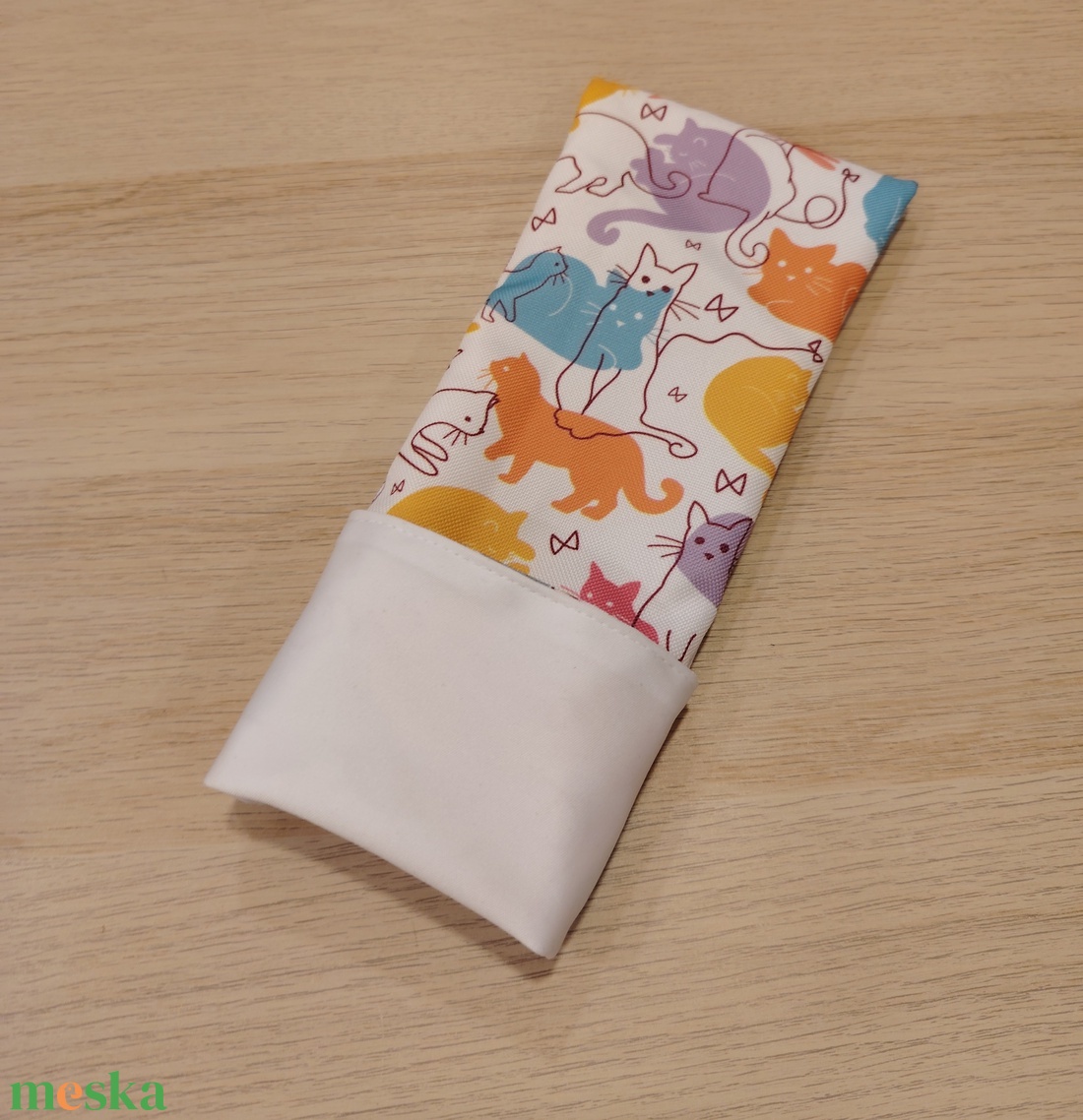 Cicás evőeszköz tartó - táska & tok - uzsonna- & ebéd tartó - evőeszköz tartó - Meska.hu