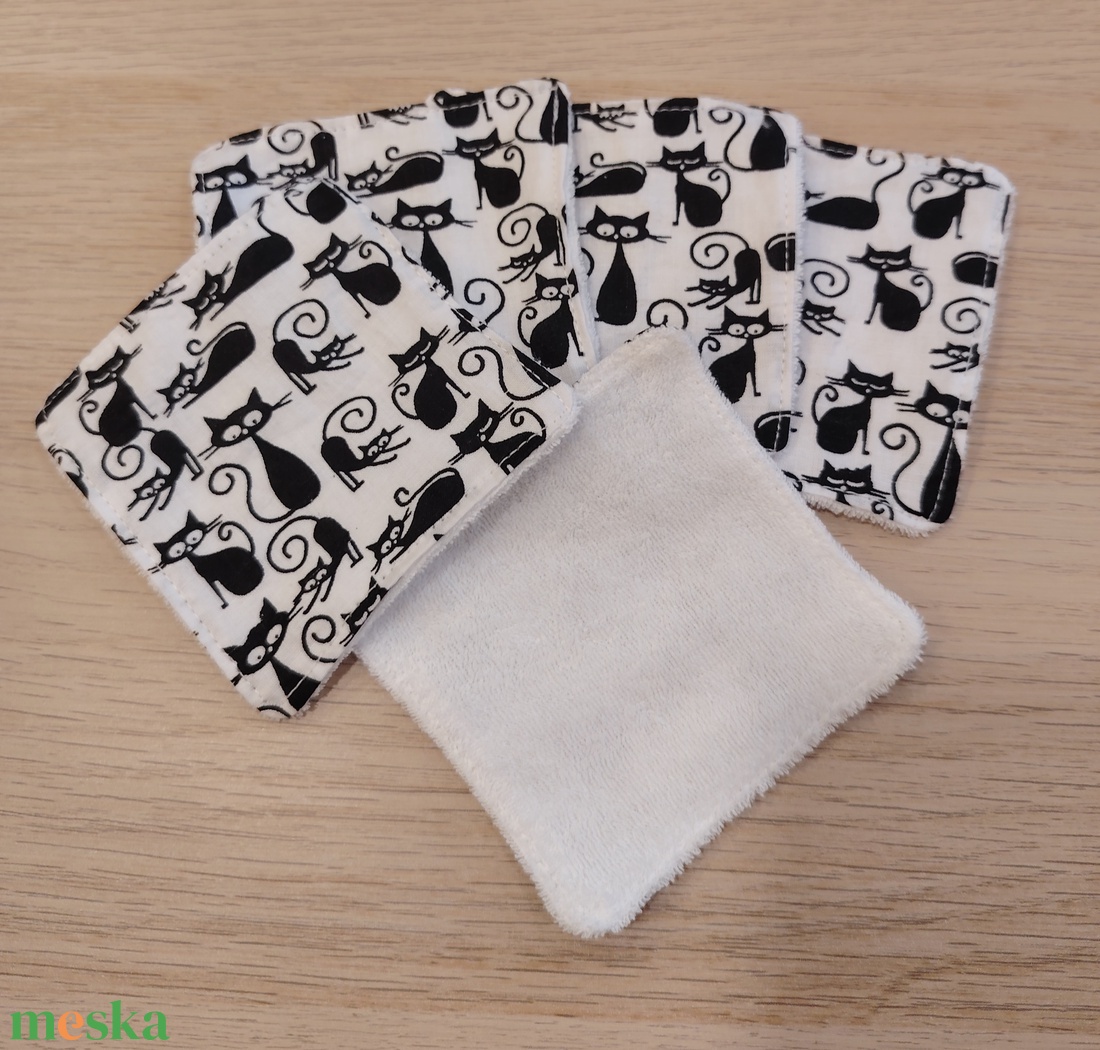 Cicás arctisztító párnácskák - szépségápolás - arcápolás - arctisztító korong - Meska.hu