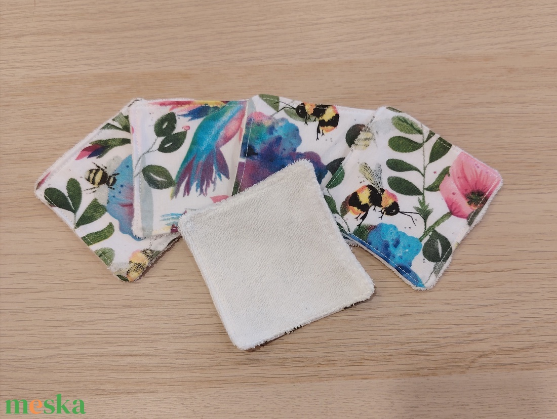 Növényes arctisztító párnácskák - szépségápolás - arcápolás - arctisztító korong - Meska.hu