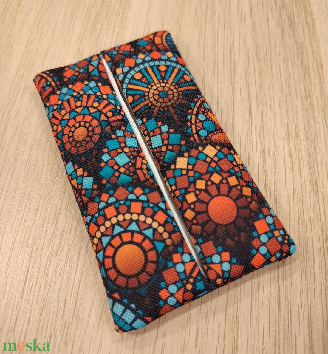 Mozaikos zsepitartó - táska & tok - pénztárca & más tok - zsebkendőtartó tok - Meska.hu