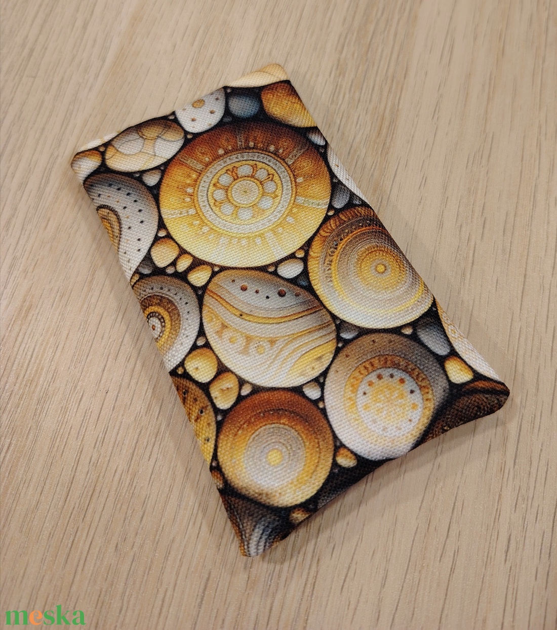 Kavicsos zsepitartó - táska & tok - pénztárca & más tok - zsebkendőtartó tok - Meska.hu