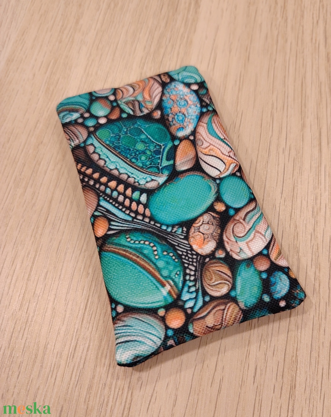 Kavicsos zsepitartó - táska & tok - pénztárca & más tok - zsebkendőtartó tok - Meska.hu