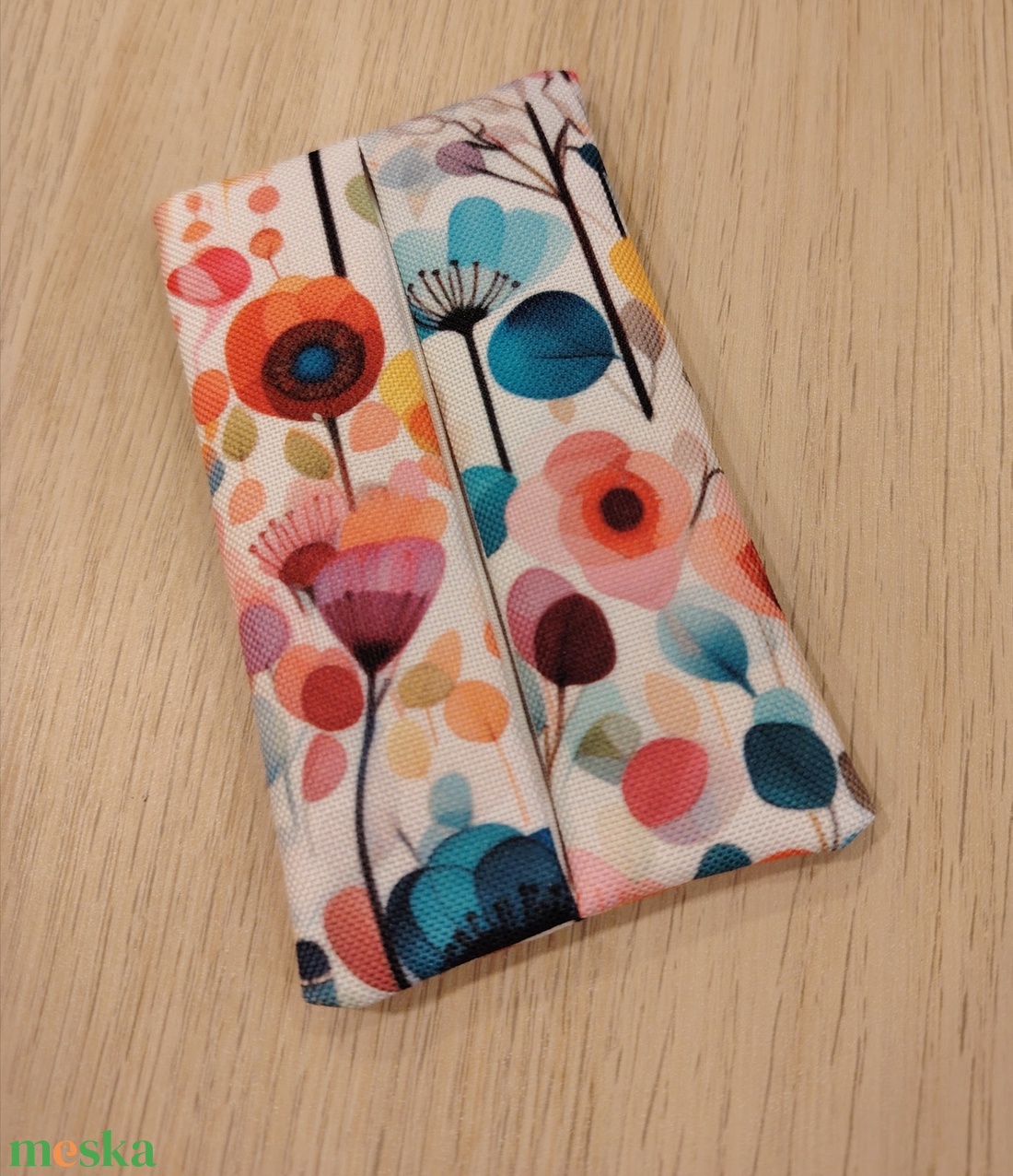 Virágos zsepitartó - táska & tok - pénztárca & más tok - zsebkendőtartó tok - Meska.hu