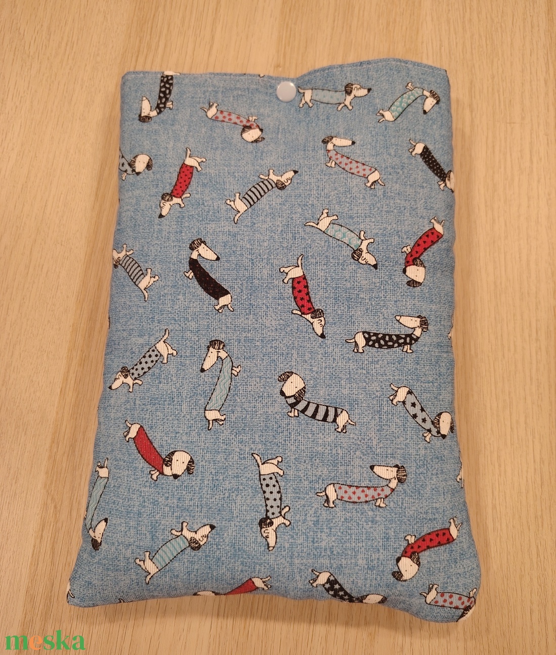 Nagy zárható könyvtok/ tablet tok  ( tacsi )  - otthon & életmód - papír, írószer - könyv- és füzetborító - Meska.hu