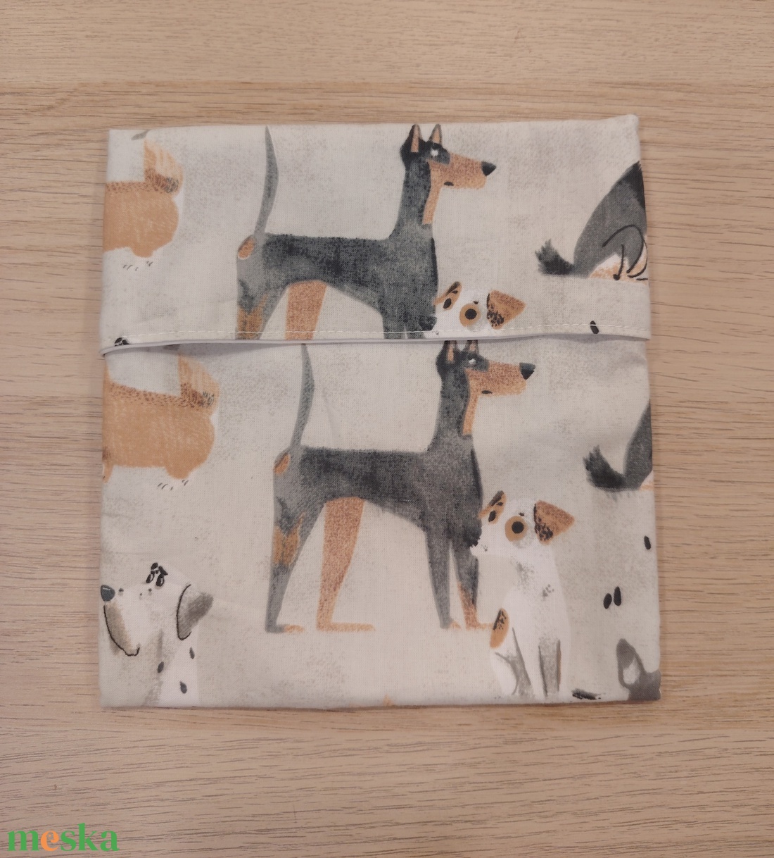 Kutyás nasi tasak - táska & tok - uzsonna- & ebéd tartó - szendvics csomagoló - Meska.hu