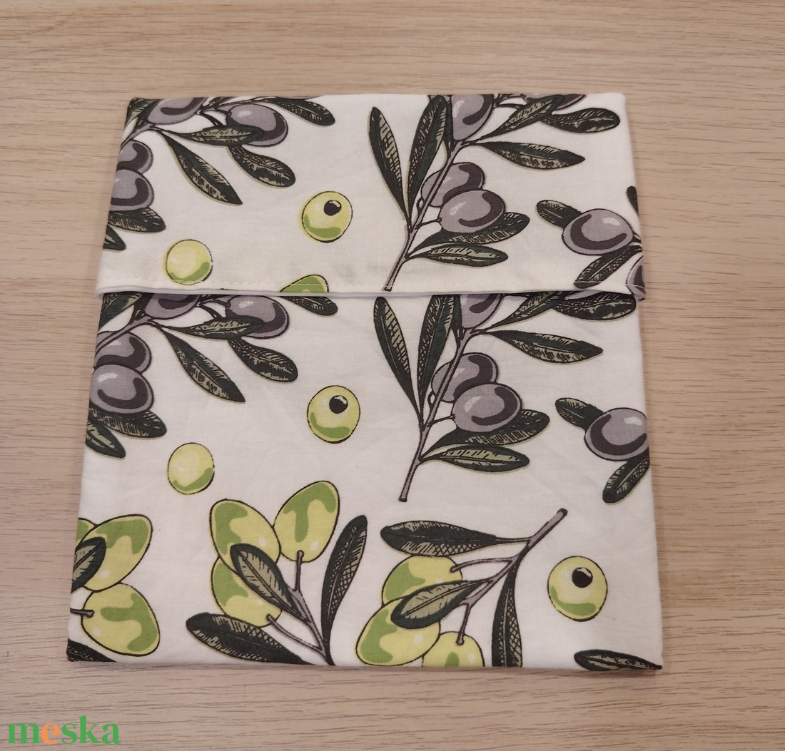 Olívás nasi tasak - táska & tok - uzsonna- & ebéd tartó - szendvics csomagoló - Meska.hu