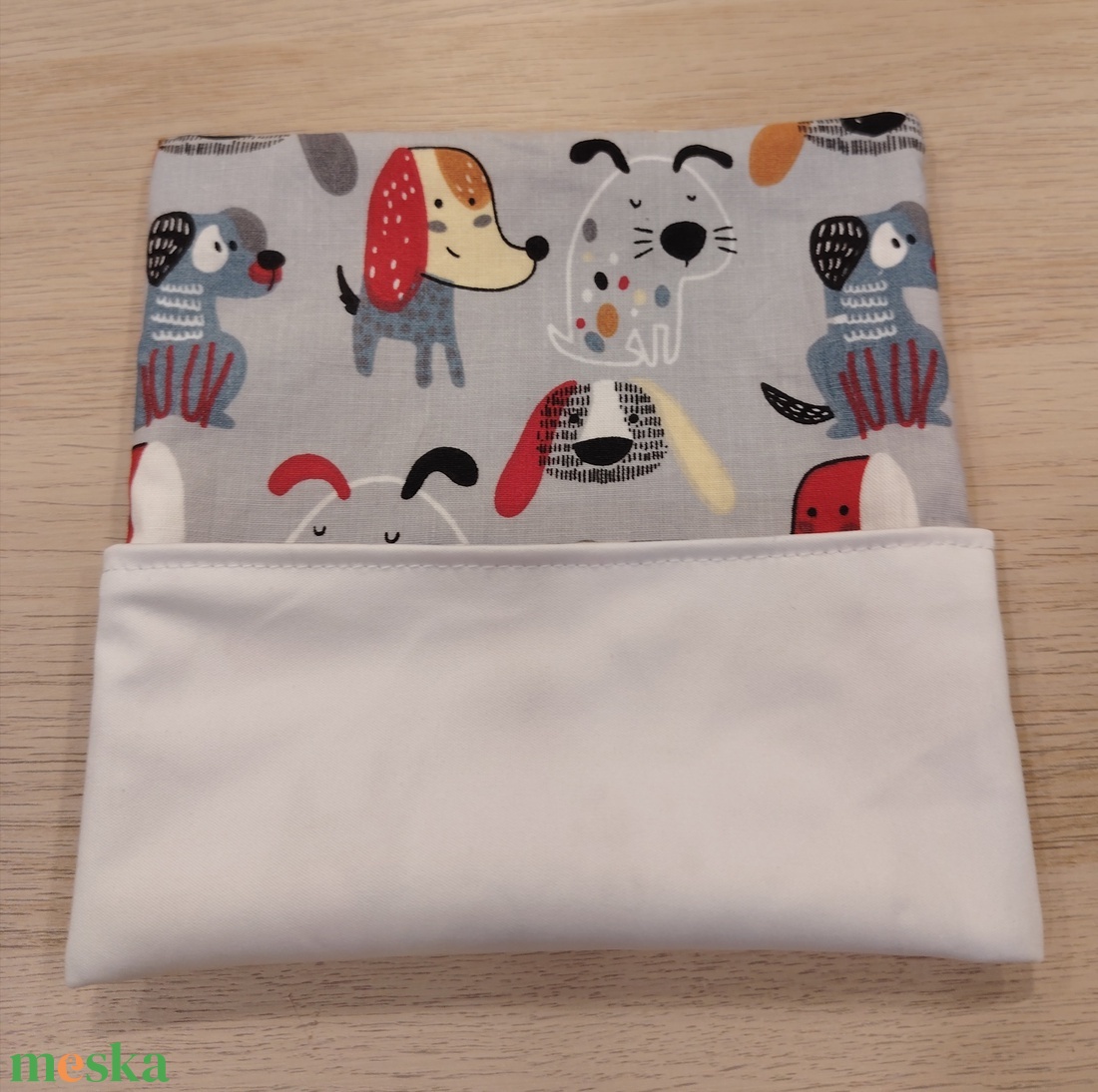 Kutyás nasi tasak - táska & tok - uzsonna- & ebéd tartó - szendvics csomagoló - Meska.hu