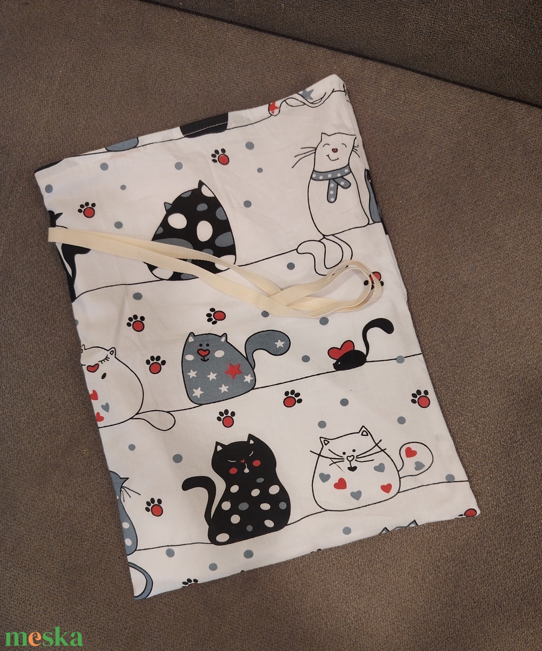 Cicás kenyeres zsák  - táska & tok - bevásárlás & shopper táska - kenyeres zsák - Meska.hu