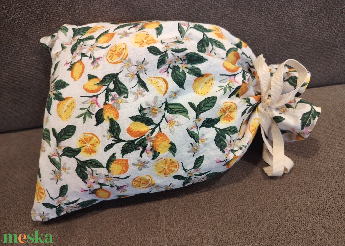 Citromos kenyeres zsák  - táska & tok - bevásárlás & shopper táska - kenyeres zsák - Meska.hu