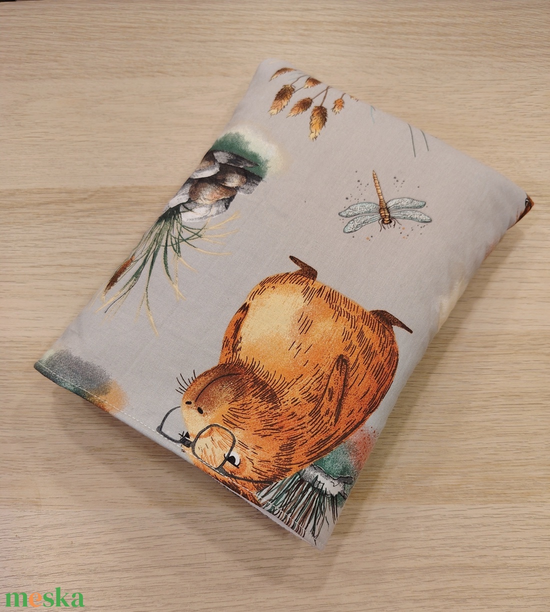 Capibarás könyvtok - otthon & életmód - papír, írószer - könyv- és füzetborító - Meska.hu