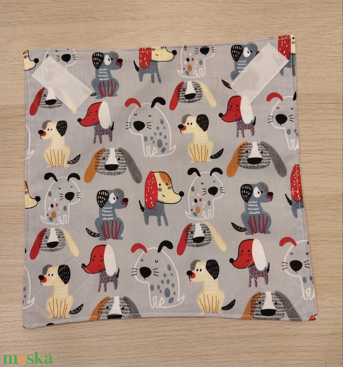 Kutyás újraszalvéta - táska & tok - uzsonna- & ebéd tartó - szendvics csomagoló - Meska.hu