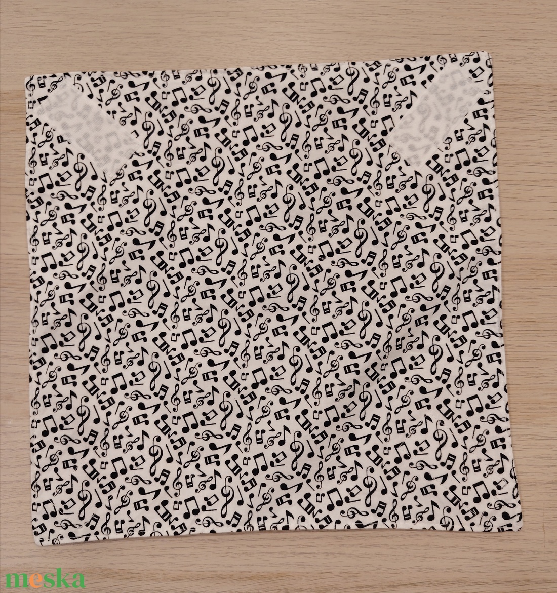 Hangjegyes újraszalvéta - táska & tok - uzsonna- & ebéd tartó - szendvics csomagoló - Meska.hu