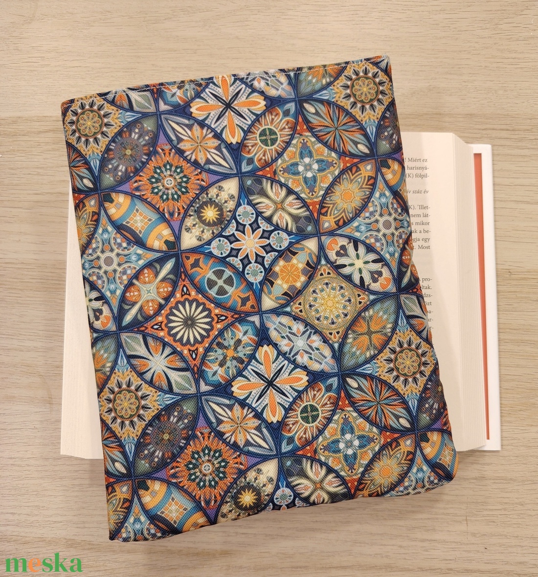 Vízhatlan ölelhető könyvtok (mandala)  - könyv & zene - könyvtok - Meska.hu