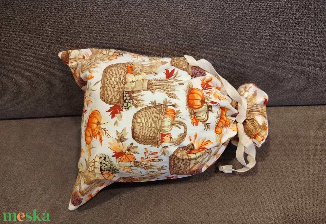 Tökös kenyeres zsák  - táska & tok - bevásárlás & shopper táska - kenyeres zsák - Meska.hu