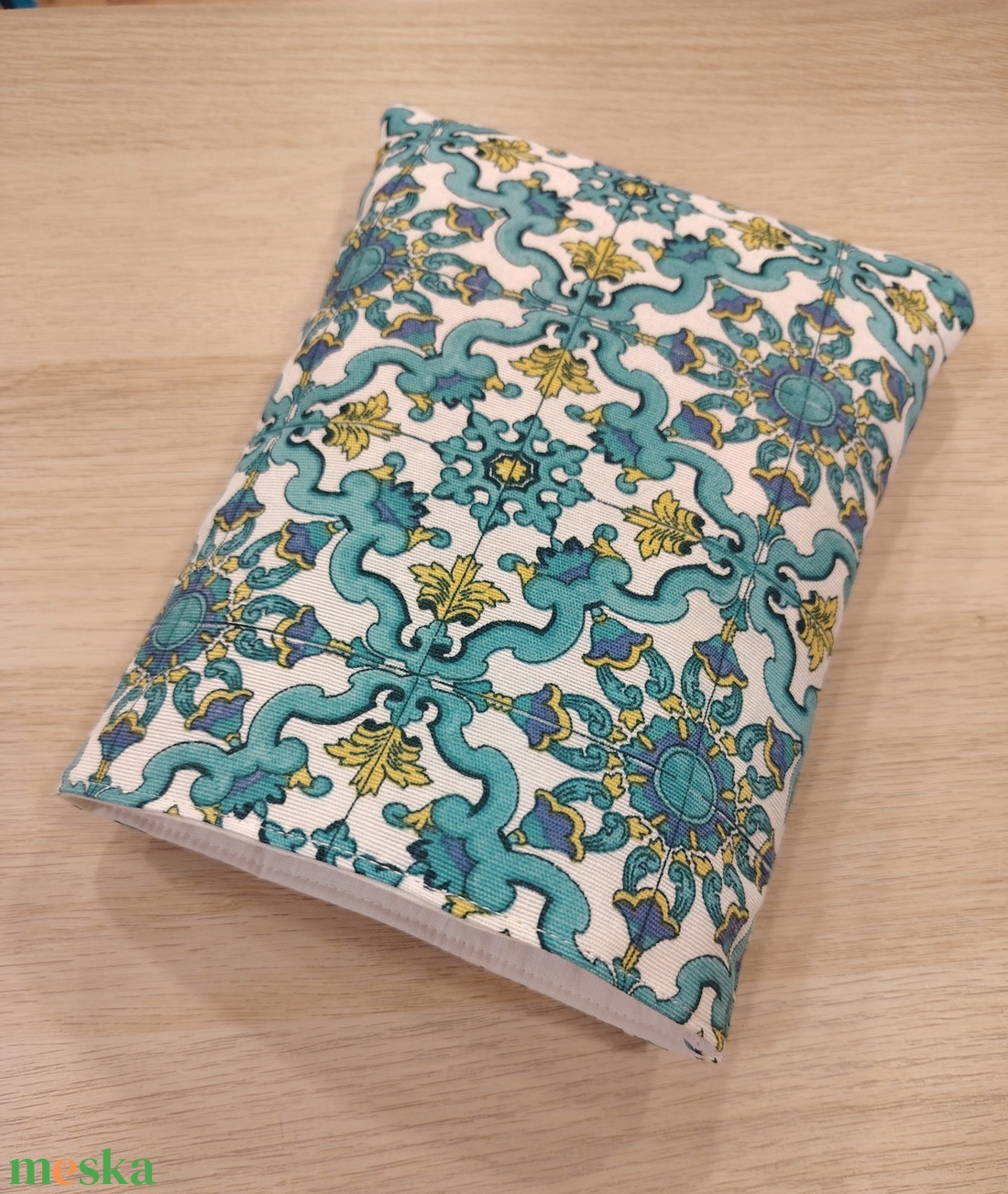 Csempe hatású ölelhető könyvtok  - otthon & életmód - papír, írószer - könyv- és füzetborító - Meska.hu