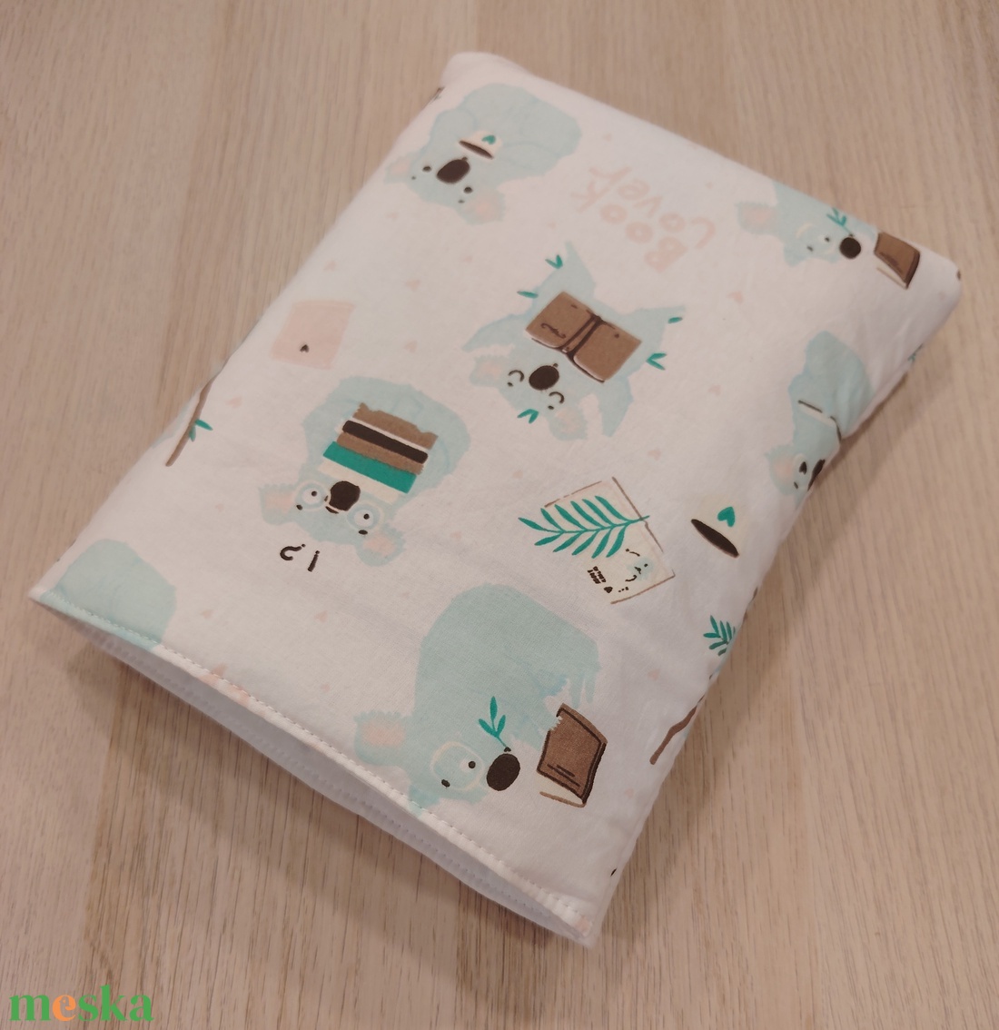 Olvasó koala könyvtok - otthon & életmód - papír, írószer - könyv- és füzetborító - Meska.hu