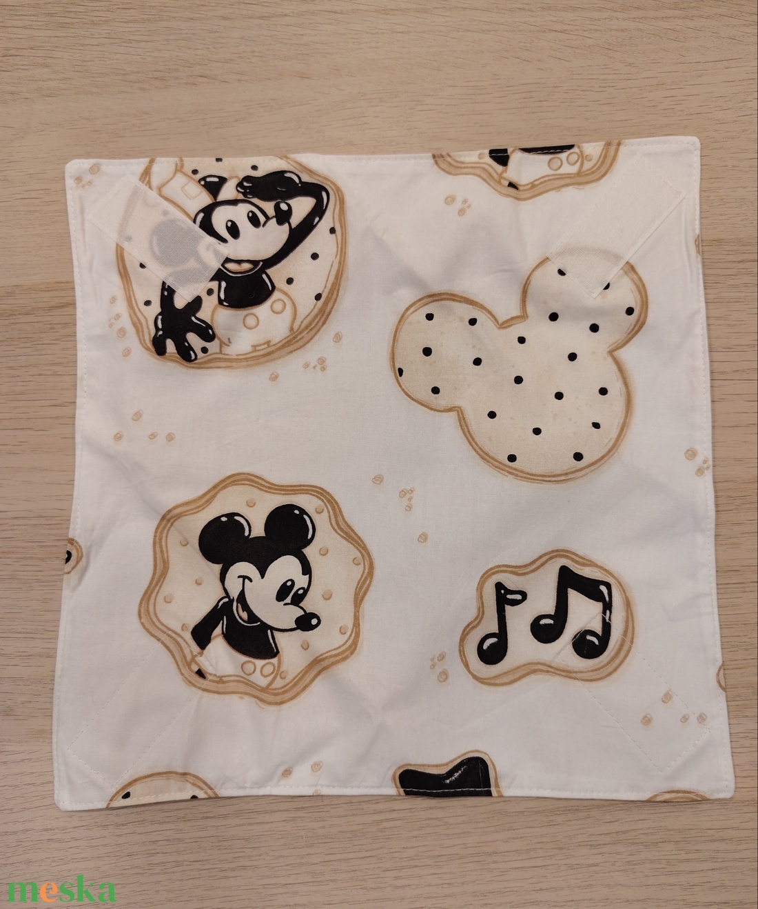 Mickey egér újraszalvéta - táska & tok - uzsonna- & ebéd tartó - szendvics csomagoló - Meska.hu