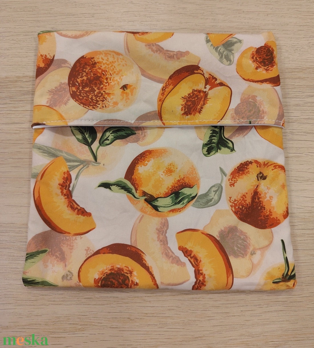 Barackos nasi tasak - táska & tok - uzsonna- & ebéd tartó - szendvics csomagoló - Meska.hu