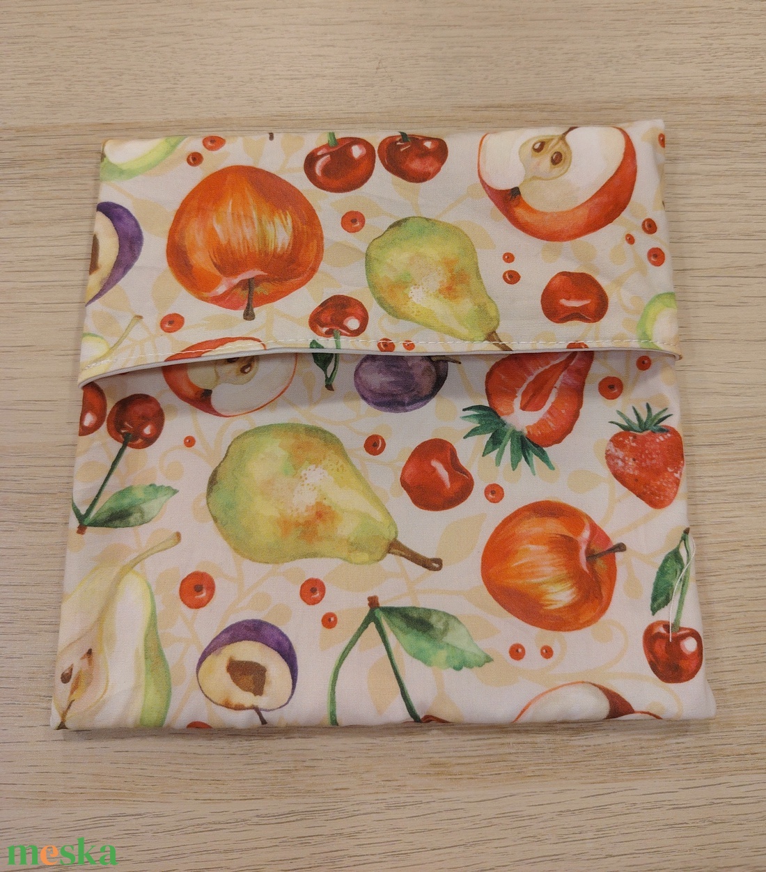 Gyümölcsös nasi tasak - táska & tok - uzsonna- & ebéd tartó - szendvics csomagoló - Meska.hu